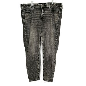 Torrid Super Soft Sky High Skinny Gray Wash Jeans Size 20 Short